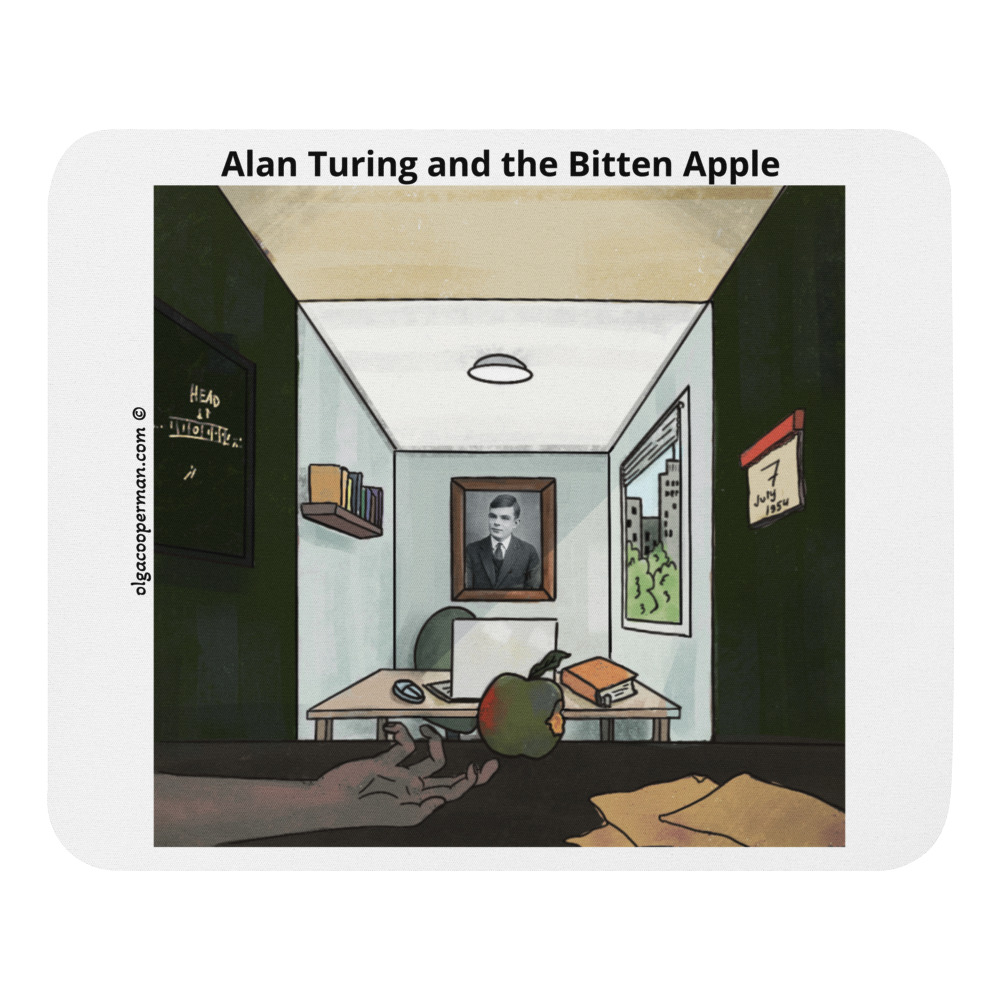 Alan Turing Mouse Pad